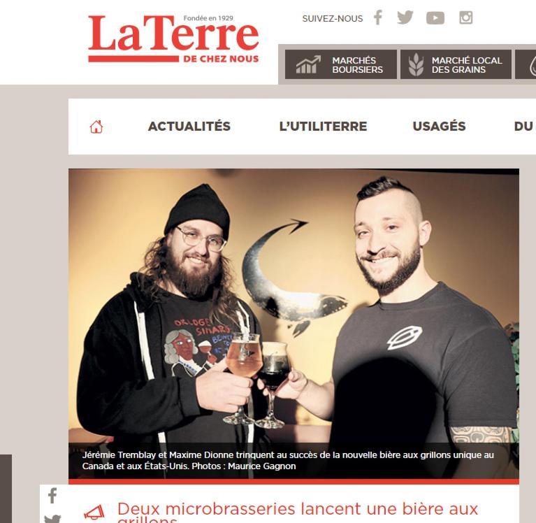 La Baleine Endiablee Microbrasserie Riviere-Ouelle Exterior photo